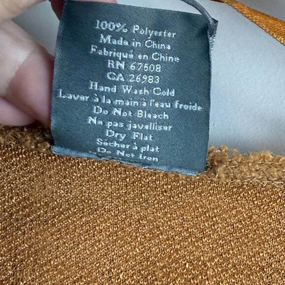 Vince Camuto Jacket Women's XL Brown Belted Waist Teddy Bear Coat Lagenlook NWT - Picture 6 of 6